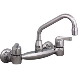 WALLMT 8CTRS WALL MOUNT W/6 SPOUT