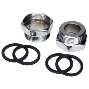 WALLMT 8CTRS PAIR T&S COUPLING ADAPTERS