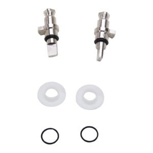 FAUCET REPAIR LOLEAD-PAIR H&C PLATED BR.STEM