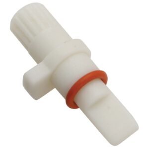 TWIN HANDLE FAUCET REPAIR WHITE PLASTIC STEM - COLD