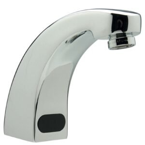 AQUASENSE BATTERY POWERED, DECK MOUNTED, IR FAUCET, 4-3/4 SPOUT, CHROME