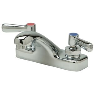 ZURN 4 LESS POP UP WITH LEVER HANDLES. Z81101 NOLEAD