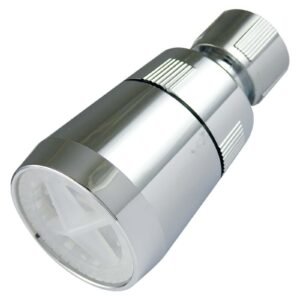 CP ECONOMY SHOWERHEAD W/ WHITE FACE (RETAIL)