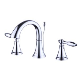 TIMELESS TWO HANDLE WIDESPREAD BATHROOM FAUCET WITH POP-UP, CHROME