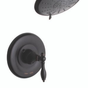 TIMELESS SINGLE HANDLE PRESSURE BALANCED TUB & SHOWER, OIL RUBBED BRONZE (TRIM ONLY)