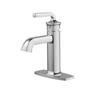ARCHITEC SINGLE HANDLE LAVATORY FAUCET, CHROME