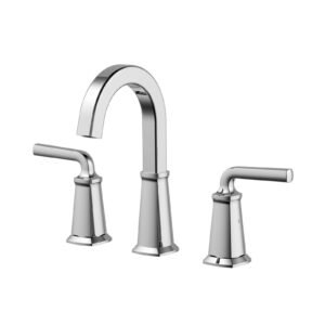 ARCHITEC TWIN LEVER 8 WIDESPREAD LAVATORY FAUCET, POLISHED CHROME