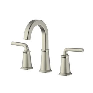 ARCHITEC TWIN LEVER 8 WIDESPREAD LAVATORY FAUCET, BRUSHED NICKEL