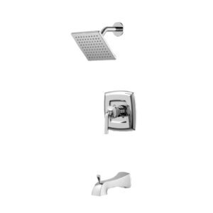 ARCHITEC SINGLE HANDLE PRESSURE BALANCED TUB & SHOWER, CHROME (TRIM ONLY)