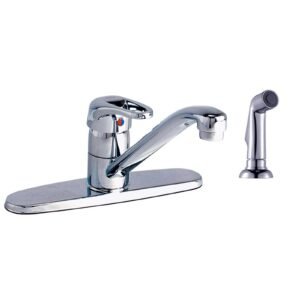 ENDURANCE® LOOP HDLE KITCHEN 10-1/2SPOUT,W/SPRAY,CH