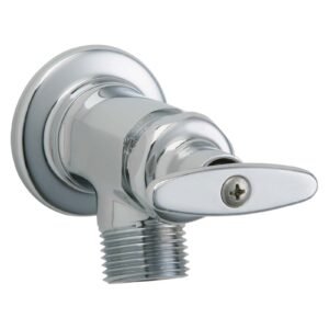 CHICAGO FAUCETS 293 CP CAST BRASS WALL MOUNT SINK FAUCET, 7 GPM, CHROME