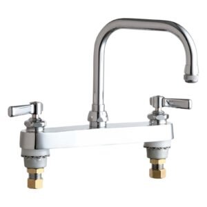 CHICAGO DECK MOUNT SINK FAUCET NOLEAD