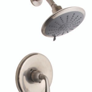 ARTIS SINGLE HANDLE PRESSURE BALANCED SHOWER ONLY, BRUSHED NICKEL (TRIM ONLY)