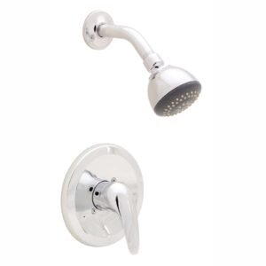SIMPLICITY SINGLE HANDLE PRESSURE BALANCED SHOWER ONLY, CHROME (VALVE INCLUDED) 1.8 GPM