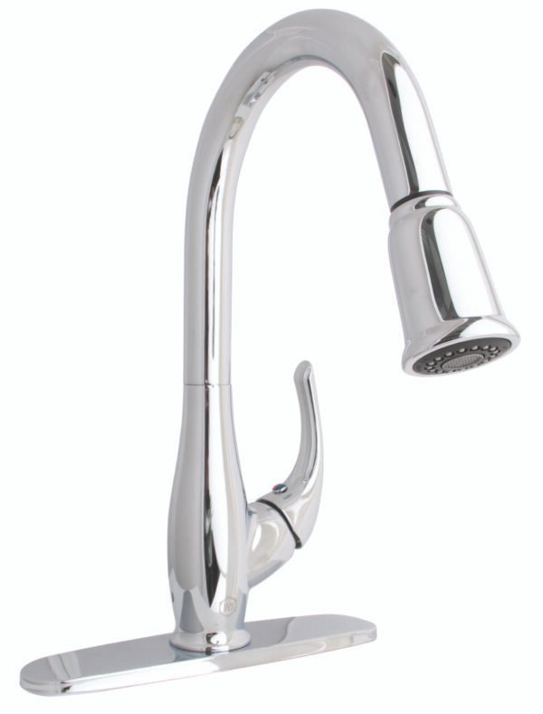FINALE PULL-DOWN KITCHEN FAUCET IN CHROME