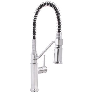 ARTIS SPRING KITCHEN FAUCET IN POLISHED CHROME