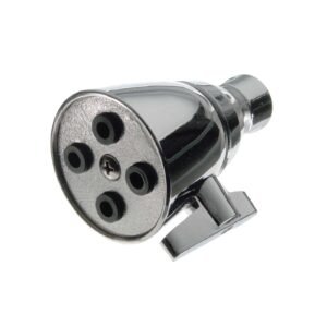 4-JET ADJ W/S SHOWERHEAD W/ BRASS B/J (RETL)