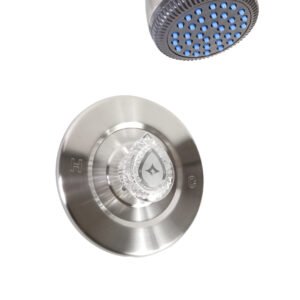 PVD BRUSHED NICKEL HEAD TO TOE REMODELING KIT FOR MOEN CHATEAU BATH AND SHOWER