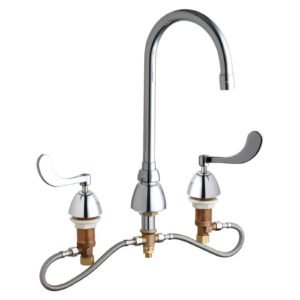 CHICAGO WIDESPREAD LAV. FAUCET NOLEAD