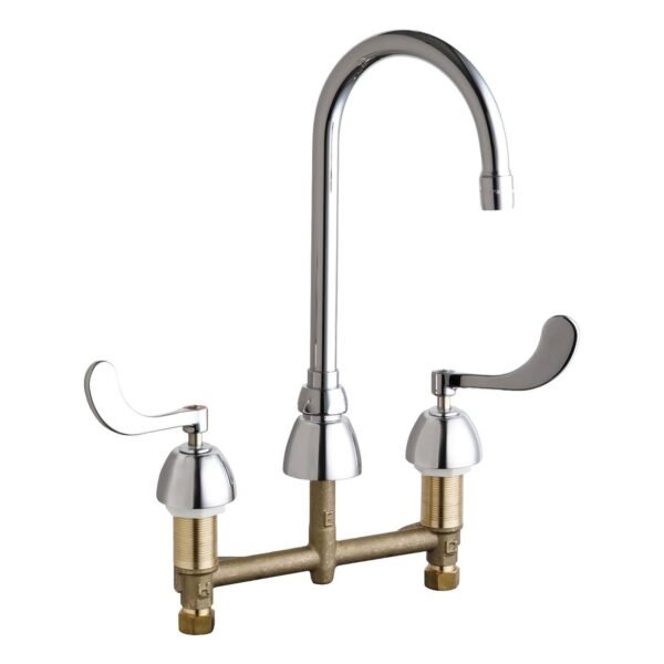 786-E3ABCP CHICAGO LAV FAUCET, WIDESPREAD