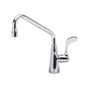 DECKMOUNT SGLE HOLE MOUNT 4 W/B HANDLE/ 8 SWING SPOUT