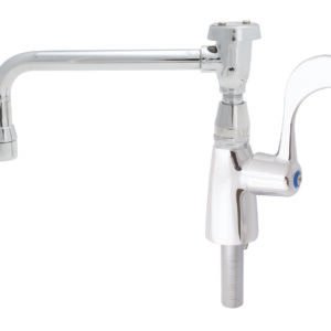 DECKMOUNT SGLE HOLE MOUNT 4W/B HANDLE 8V/B SWING SPOUT
