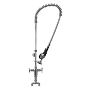 NON-POTABLE PRERINSE DECKMOUNT UNIT CROSS HDLE/SGLE HOLE MT