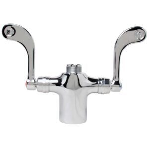 NON-POTABLE DECKMT SGLE HOLE MOUNT 4 W/B HDLES/ LESS SPOUT