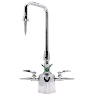 NON-POTABLE MULTI SERVICE FIXTURE THREE SERVICE/ GOOSENECK