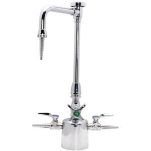 NON-POTABLE MULTI SERVICE FIXTURE TWO SERVICE/ V/B GOOSENECK