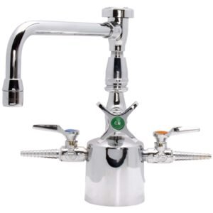 NON-POTABLE MULTISERVICE FIXTURE TWO SERVICE/8V/B SWING SPT