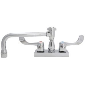 DECKMOUNT 4 CTRS 4W/B HANDLES/ 8V/B SWING SPT
