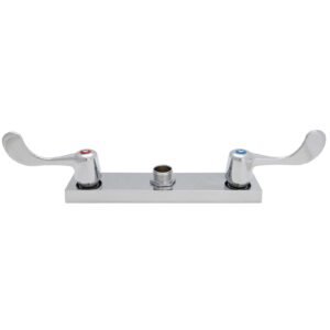 DECKMOUNT 8 CTRS 4W/B HDLES,W/CHECK VAL,L/SPT