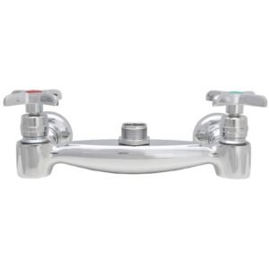 WALLMOUNT 8 CTRS CROSS HANDLES/ LESS SPOUT