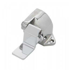 T&S CHROME PLATED SINGLE PEDAL FOOT VALVE, 1/2 IPS FNPT