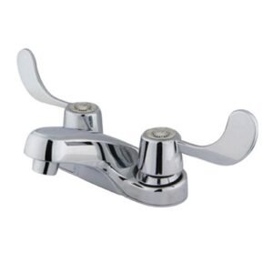 VISTA TWO HANDLE CENTERSET BATHROOM FAUCET LESS POP-UP, CHROME