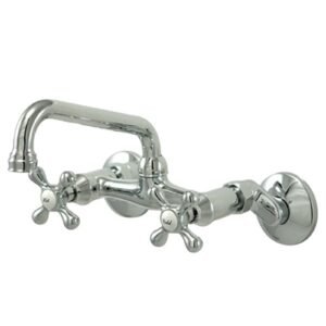 KS213 ADJ. WALL-MOUNT KITCHEN FAUCET NO LEAD