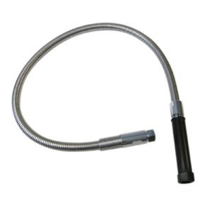 STAINLESS STEEL REPLACEMENT HOSE WITH BREAK GUARD SPRING(GENERIC) , 44 L