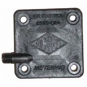 METERING COVER PLATE FOR AIR-TROL METERING SERVOMETER ASSEMBLY