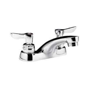 MONTERREY DECK MOUNTED CENTERSET LAVATORY FAUCET WITH 4 CENTERS, LEVER HANDLES
