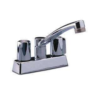 ENCORE 2 HDLE LAUNDRY FAUCET SM CANOPY HDLES,CH