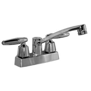 ENCORE 2 HDLE LAUNDRY FAUCET LVR-CH INSERTS,CH