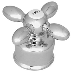 CENTENNIAL CROSS HANDLE HDLE-HOT/COLD-CH/PB