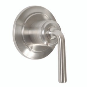 DUO 3-WAY TRANSFER SHOWER VALVE TRIM, BN