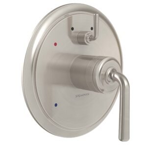 DUO DIVERTER SHOWER VALVE TRIM, BN