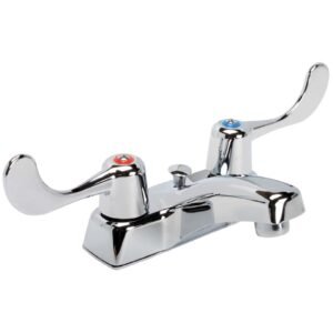 ENCORE 2 HDLE LAVATORY WRIST BLADE HDLES, W/POP-UP,CH
