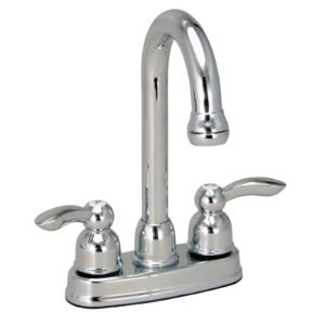 ESSENCE BAR FAUCET LEVER HDLES,SWING SPOUT,CH