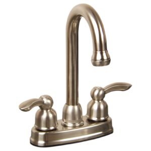 ESSENCE BAR FAUCET LEVER HDLES-SWING SPOUT,BN