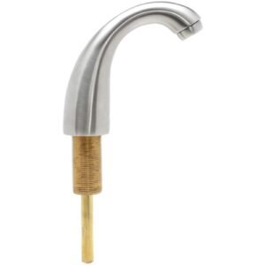 WOLVERINE BRASS ESW0040 HI ARCH SPOUT FOR ESSENCE FAUCET, BRUSHED NICKEL