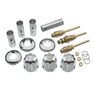 TUB AND SHOWER REBUILD KIT (GENERIC) FOR 3-HANDLE GERBER TUB AND SHOWER